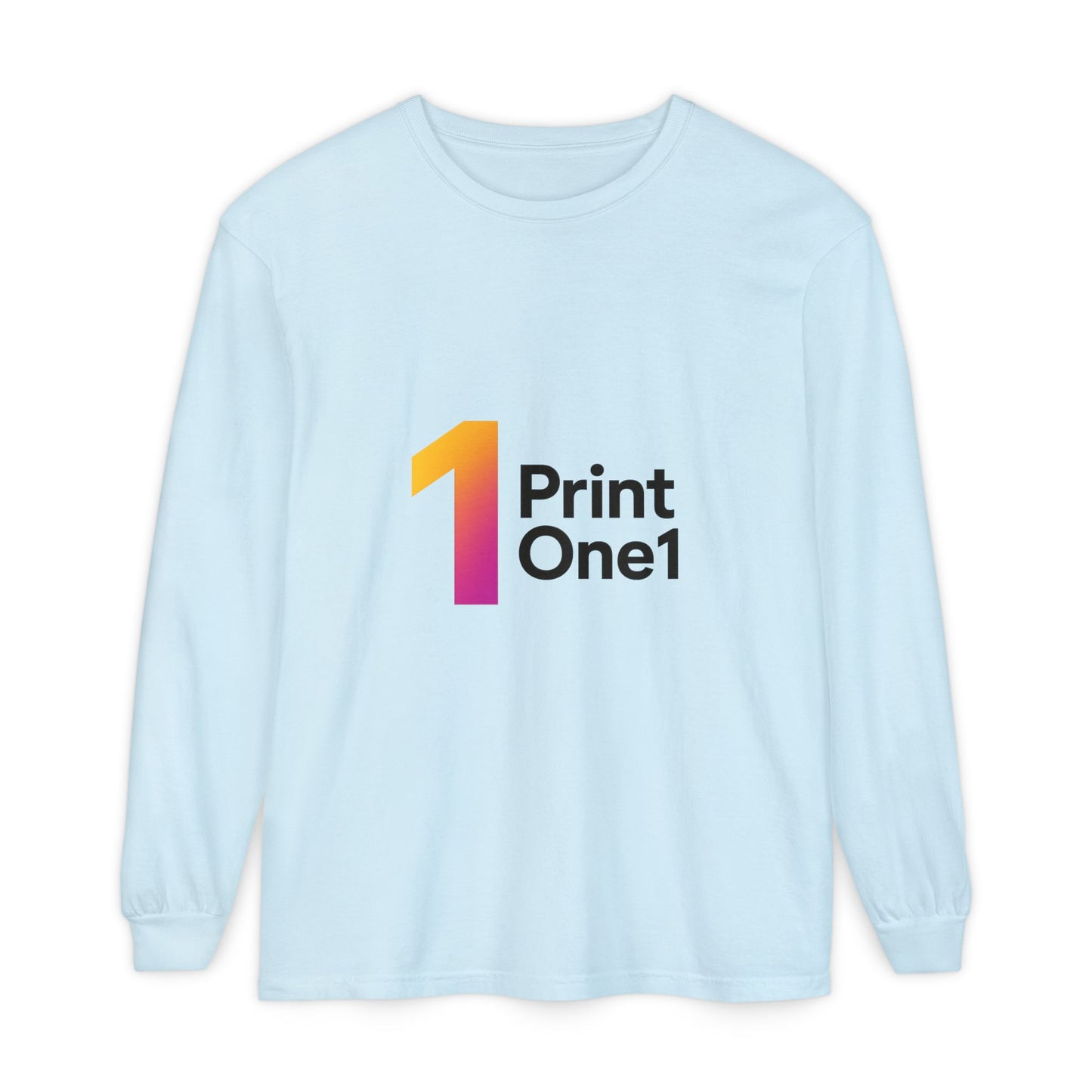 Colorful Unisex Long Sleeve Cotton Tee – Everyday Wear