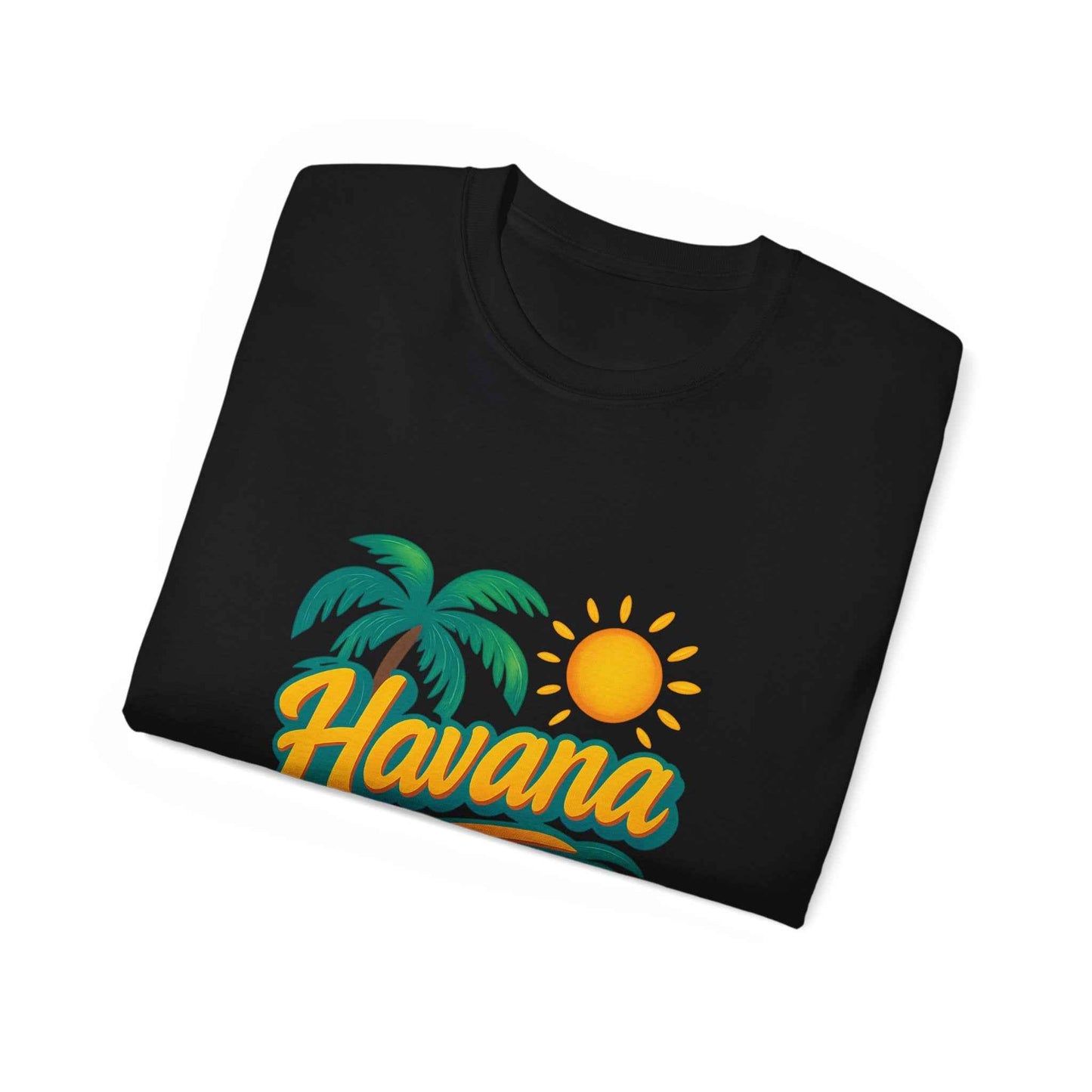 Sunset Escape: Havana Tropical Vibe Tee  Unisex Summer Shirt