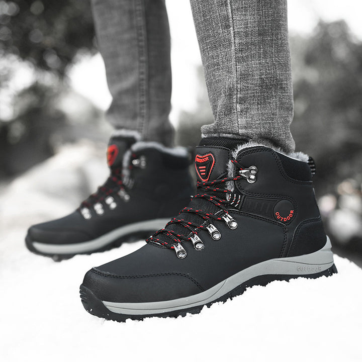 Men’s Winter Snow Boots – Warm, Grip &amp; Go