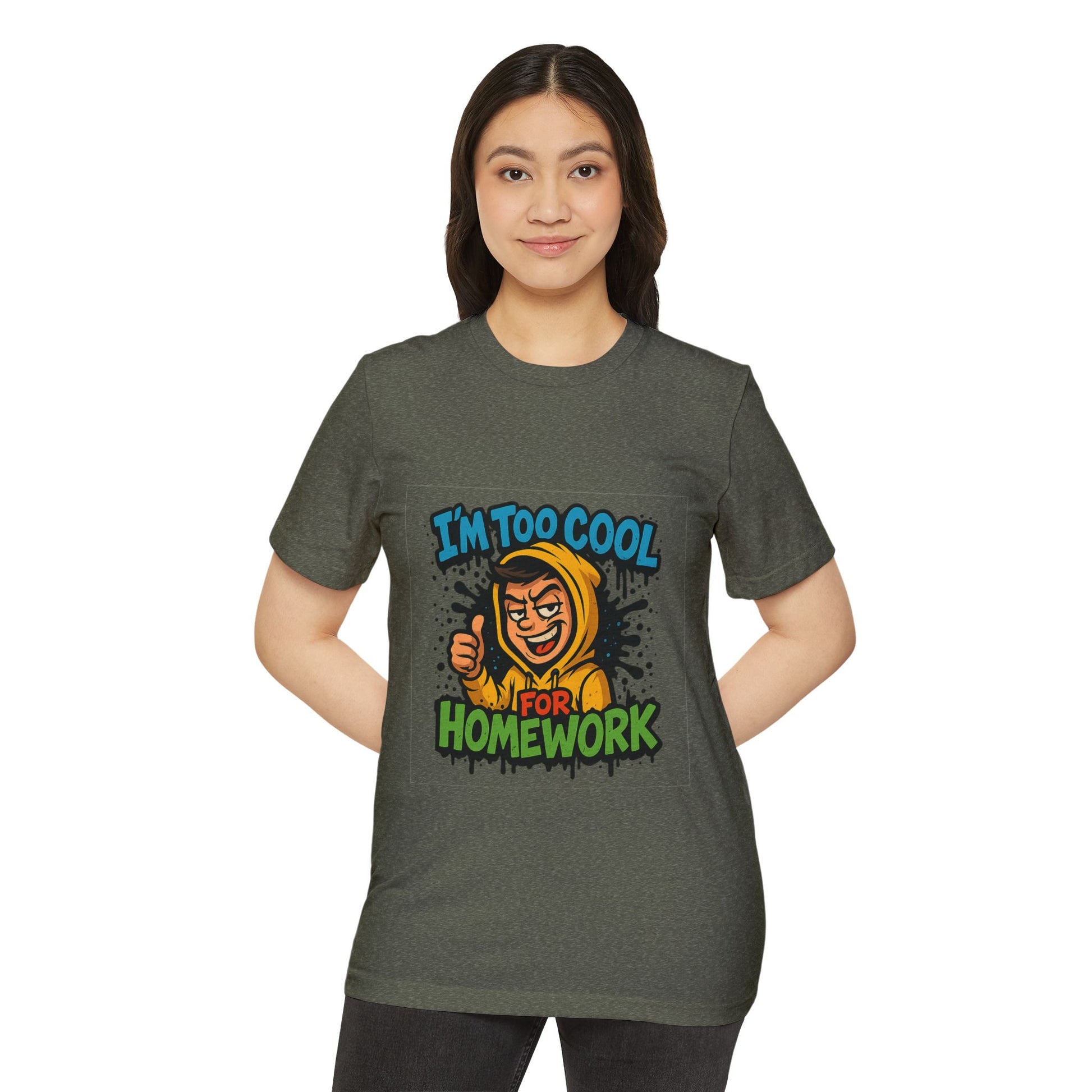Eco-Friendly Student Tee – Smart, Stylish & Sustainable www.PrintOne1.com