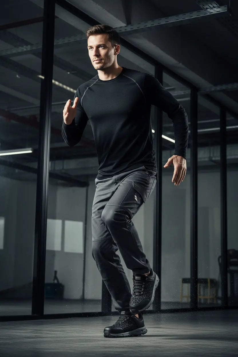 lightweight safety shoes aluminum alloy toe men warehouse work