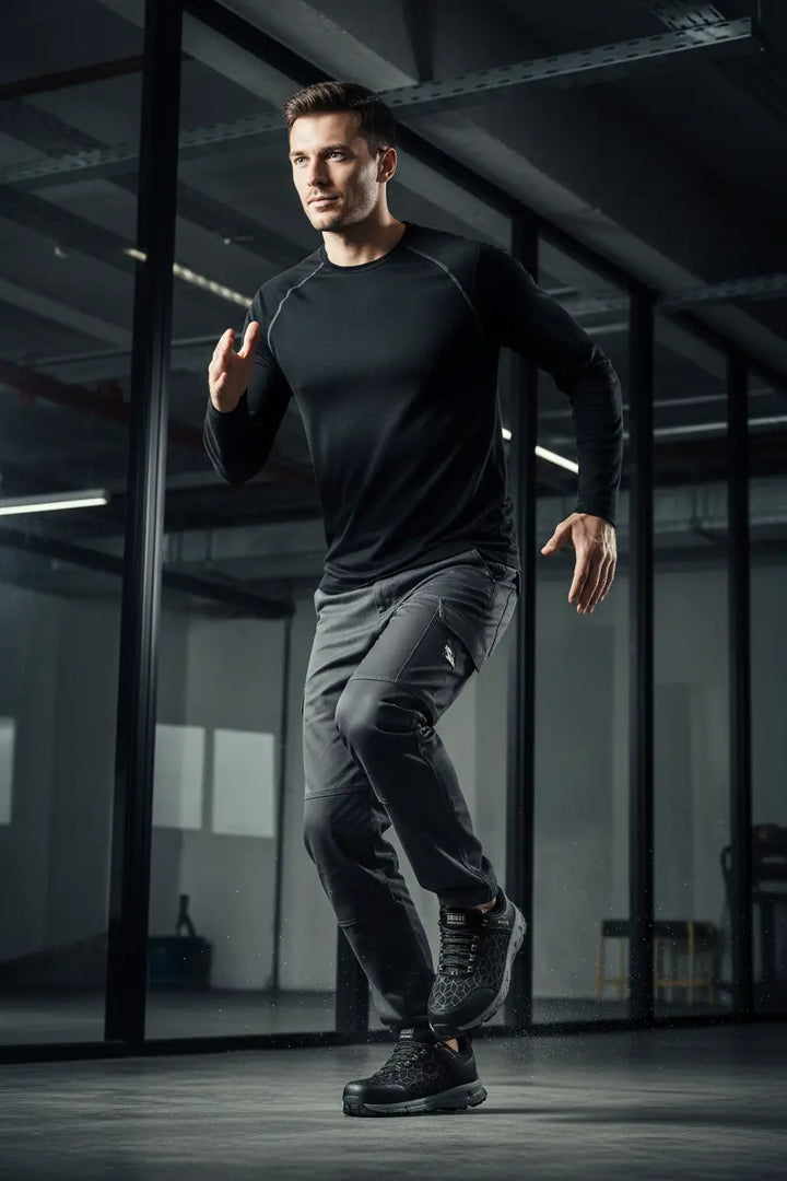 lightweight safety shoes aluminum alloy toe men warehouse work