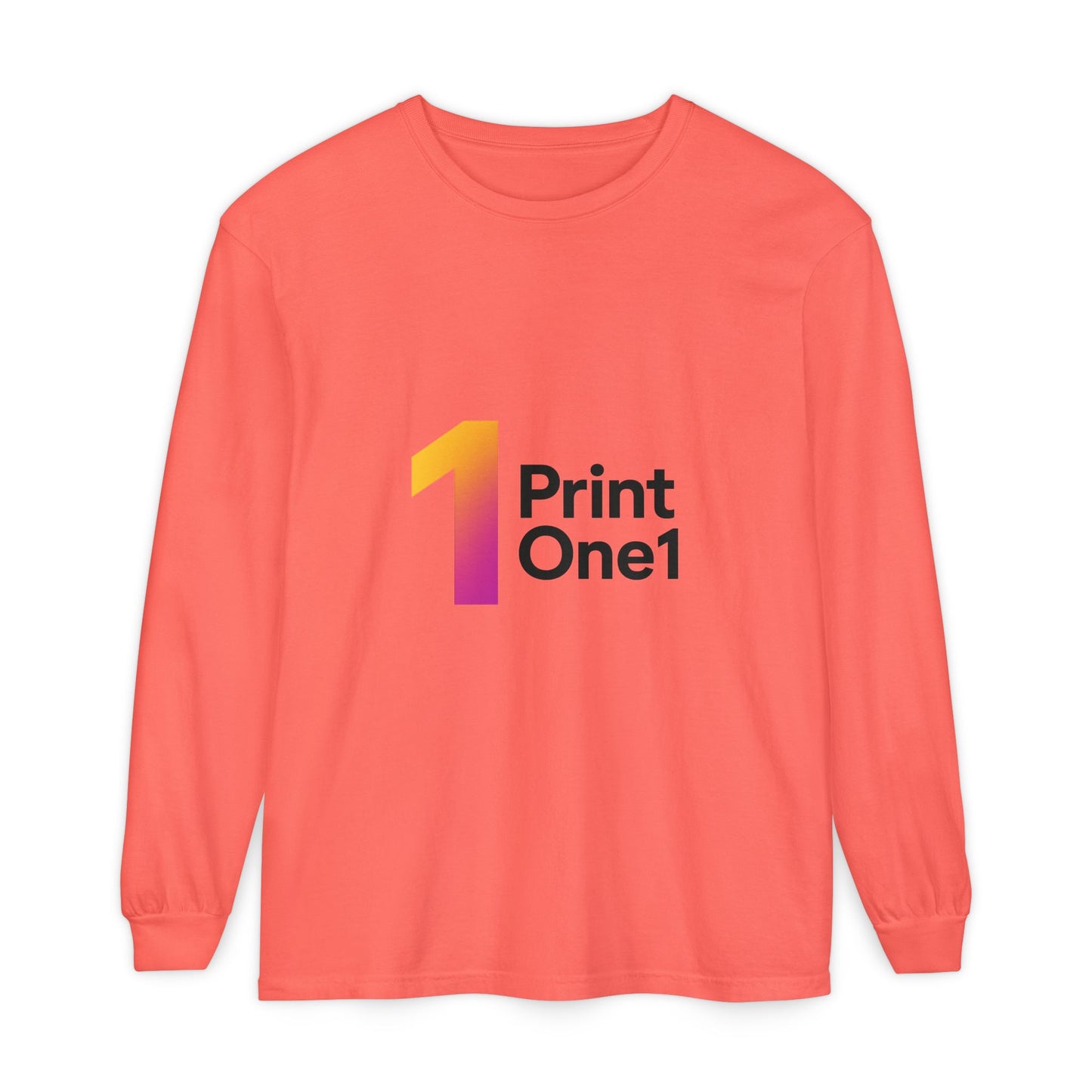 Colorful Unisex Long Sleeve Cotton Tee – Everyday Wear