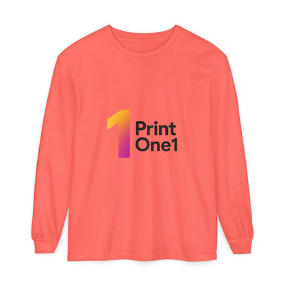 Colorful Unisex Long Sleeve Cotton Tee – Everyday Wear