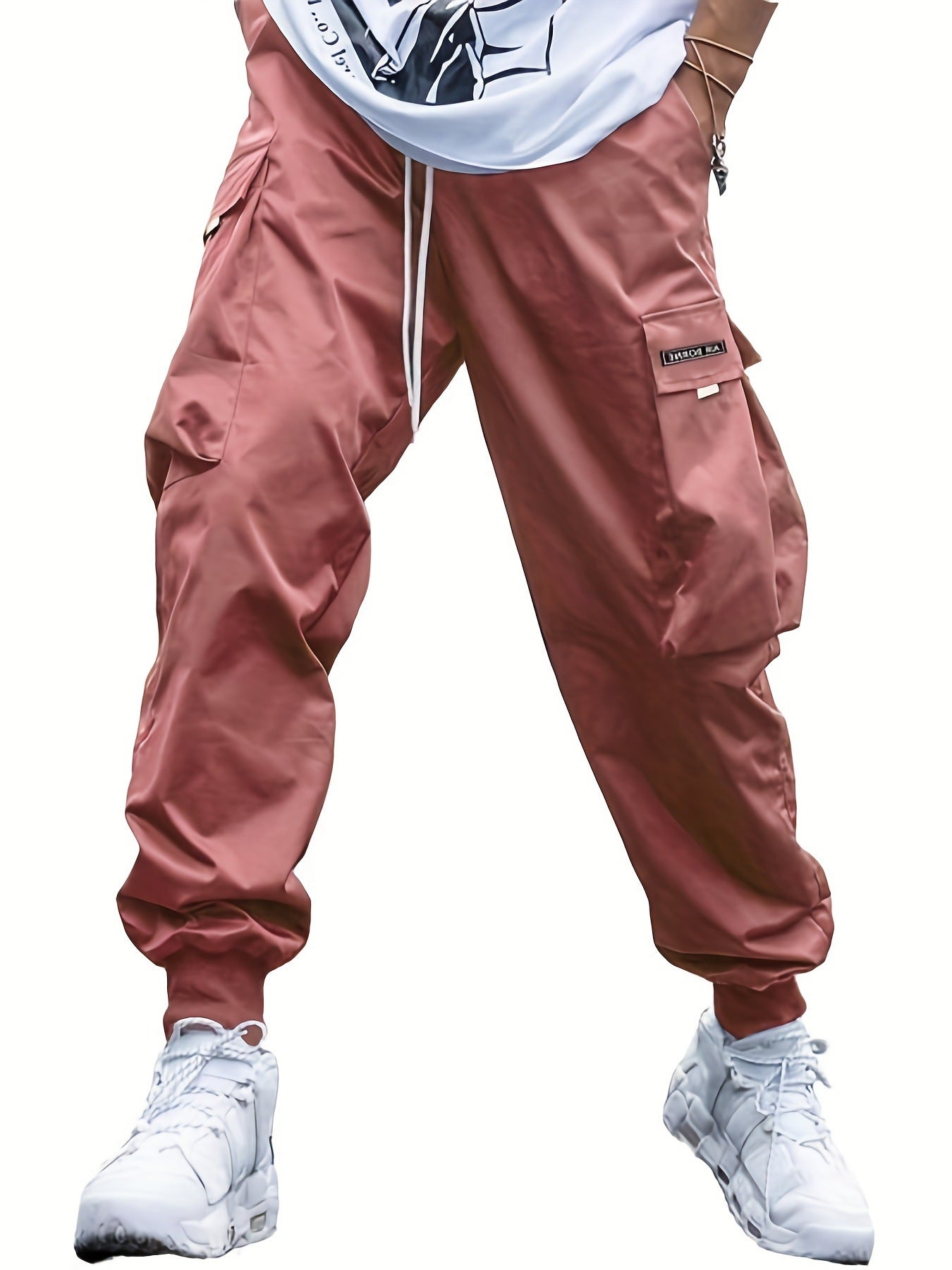 Men’s Hip Hop Cargo Pants - Multi Pocket Streetwear
