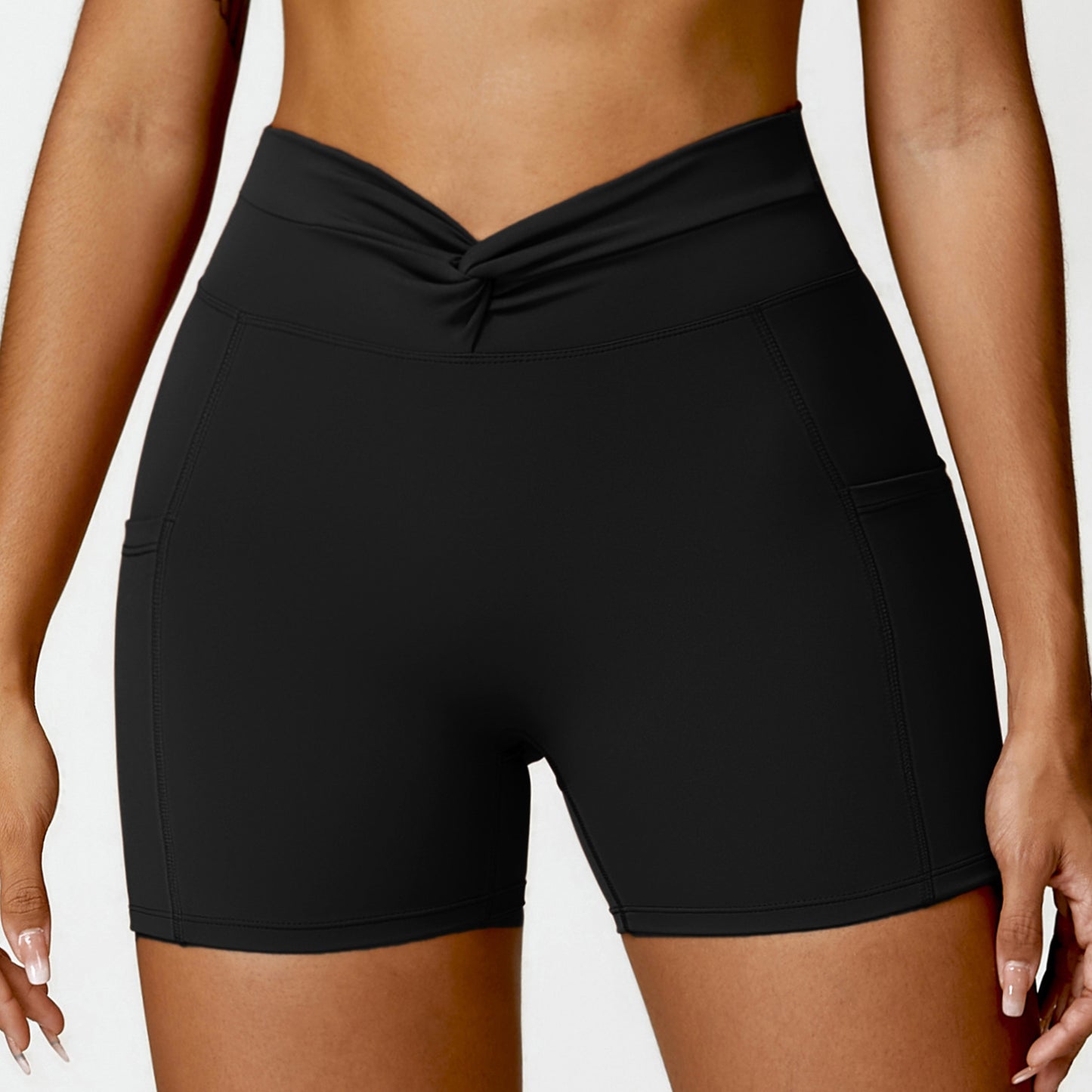 Bike Shorts for Women - Nude Feel Sweat-Wicking Comfort