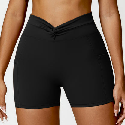 Bike Shorts for Women - Nude Feel Sweat-Wicking Comfort
