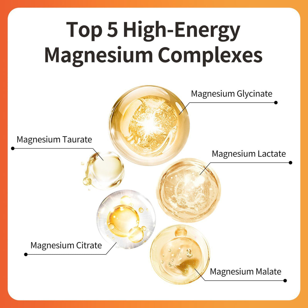 Magnesium Glycinate Malate + Vitamin D3 Vegan Caps Plus