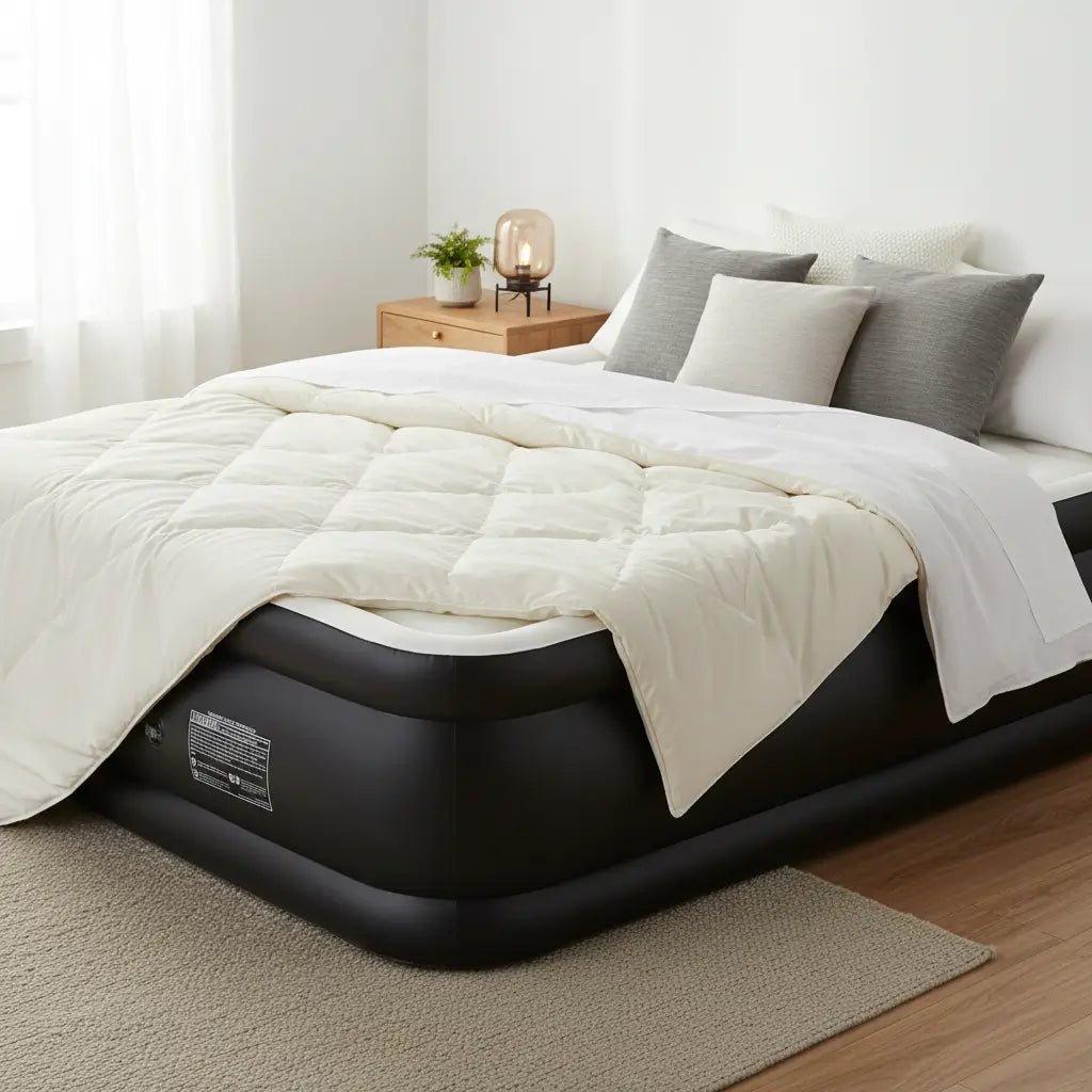 18 Inch Air Mattress With Built In Pump Bed