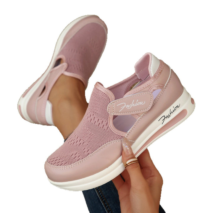 summer breathable shoes women mesh style