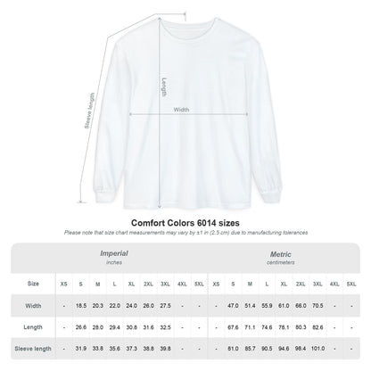 Colorful Unisex Long Sleeve Cotton Tee – Everyday Wear
