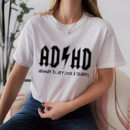 Rock style women t shirt loose cut everyday outfit