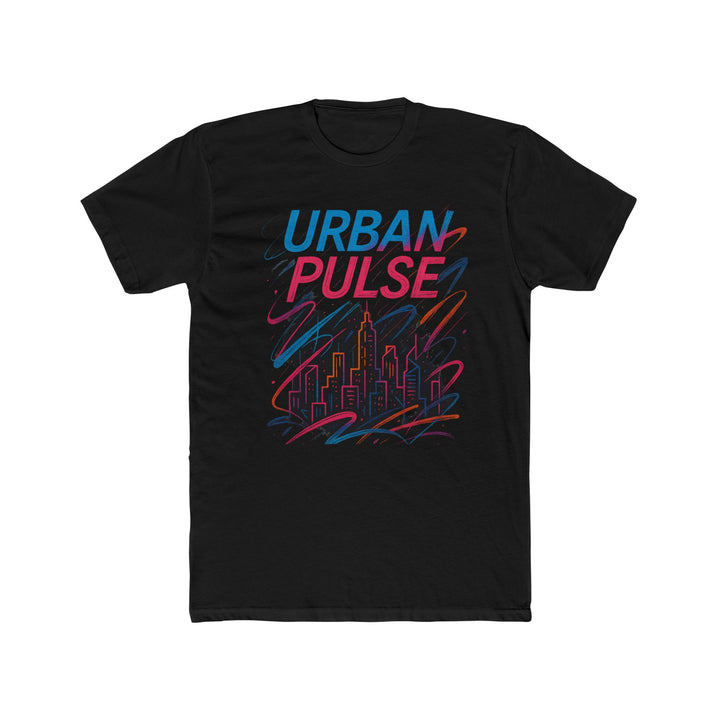 Black t-shirt with &