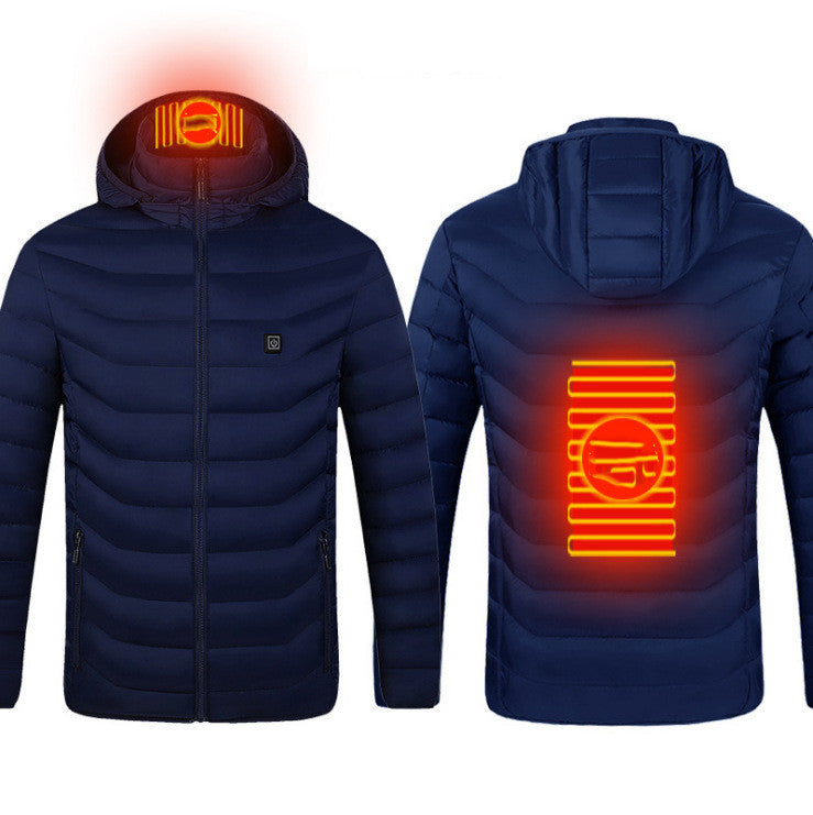 Men’s Heated Jacket – Fast Heat, All-Day Warmth