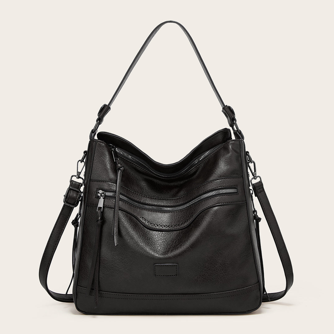 Tote Bag - Zippered Crossbody Carryall for Work & City!