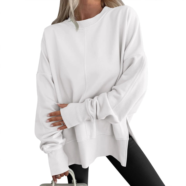 Women's Casual Pullover Sweater for Effortless Style UK