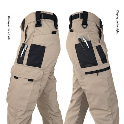 waterproof cargo pants men summer-ready lightweight build
