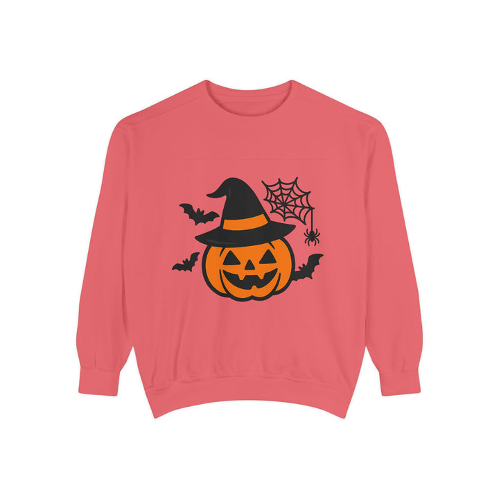 Cozy Halloween Pumpkin Sweatshirt – Unisex Fall Style