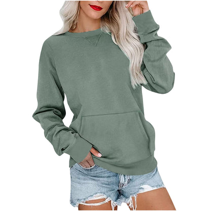 Women's Loose Long Sleeve Sweater – Cozy & Loose Fit