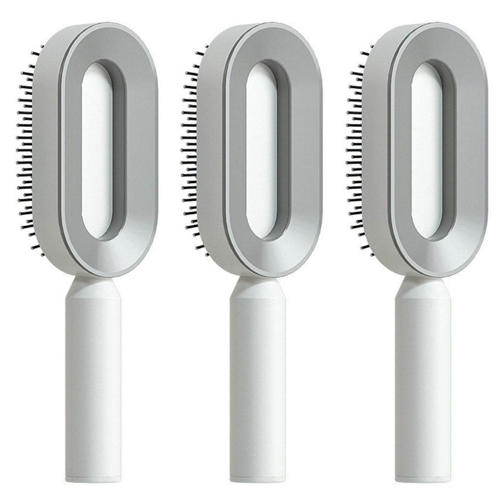 Self Cleaning Hair Brush – Detangle & Shine