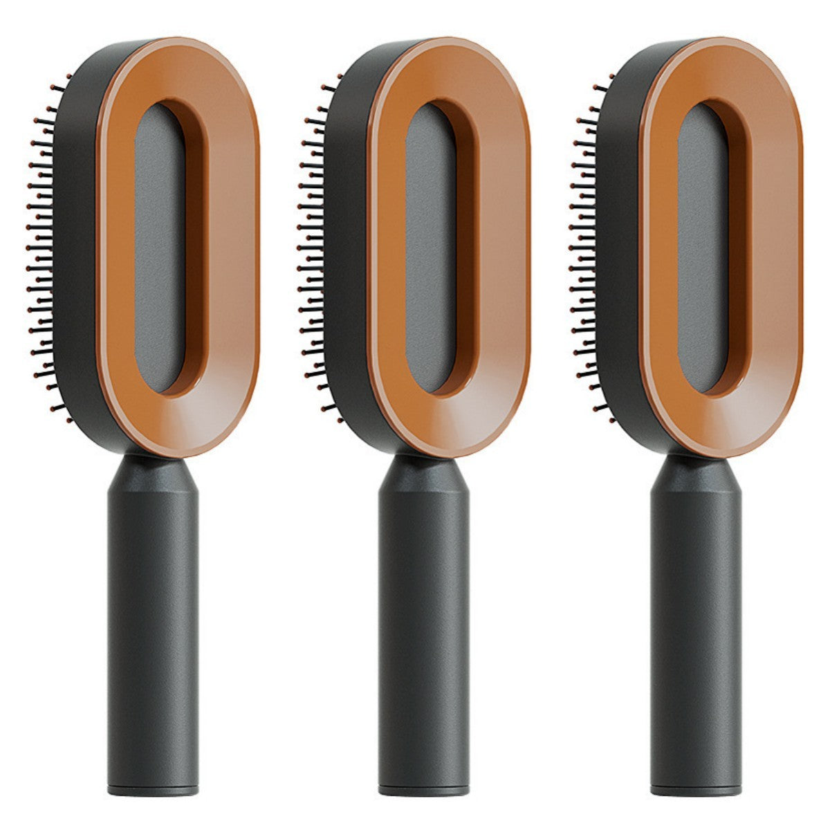 Self Cleaning Hair Brush – Detangle & Shine