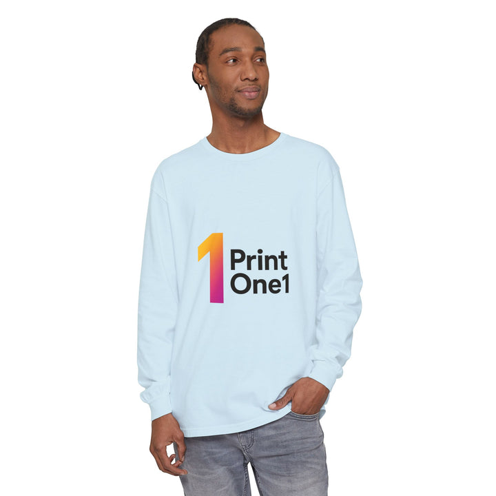 Colorful Unisex Long Sleeve Cotton Tee – Everyday Wear