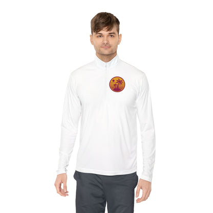 Unisex Quarter-Zip Pullover – Beach-Ready Comfort