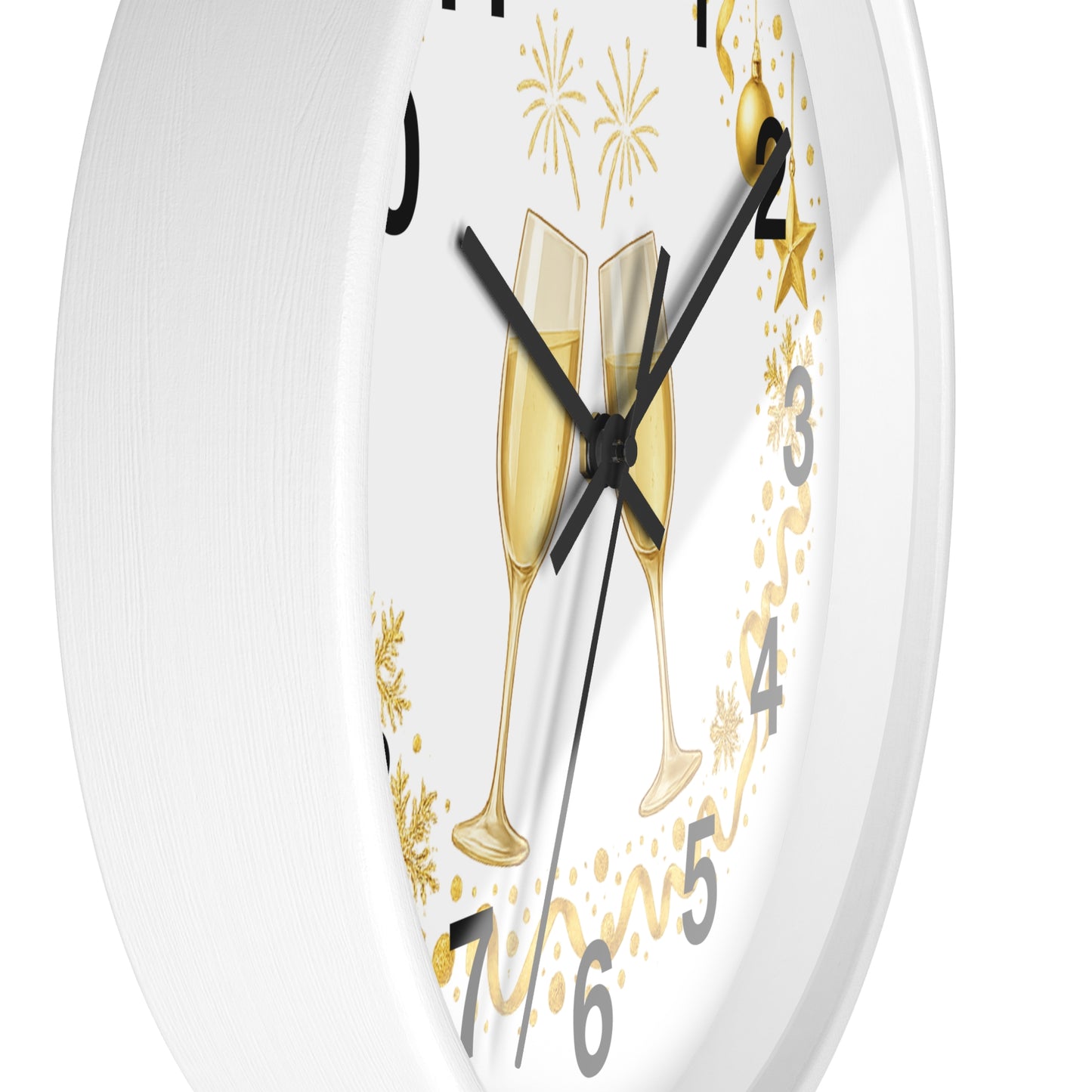 Festive Wall Clock – Celebrate in Style, Shop Now