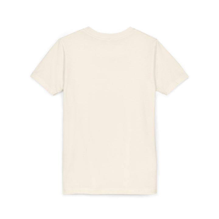 Back to School Youth Tee in soft cream cotton