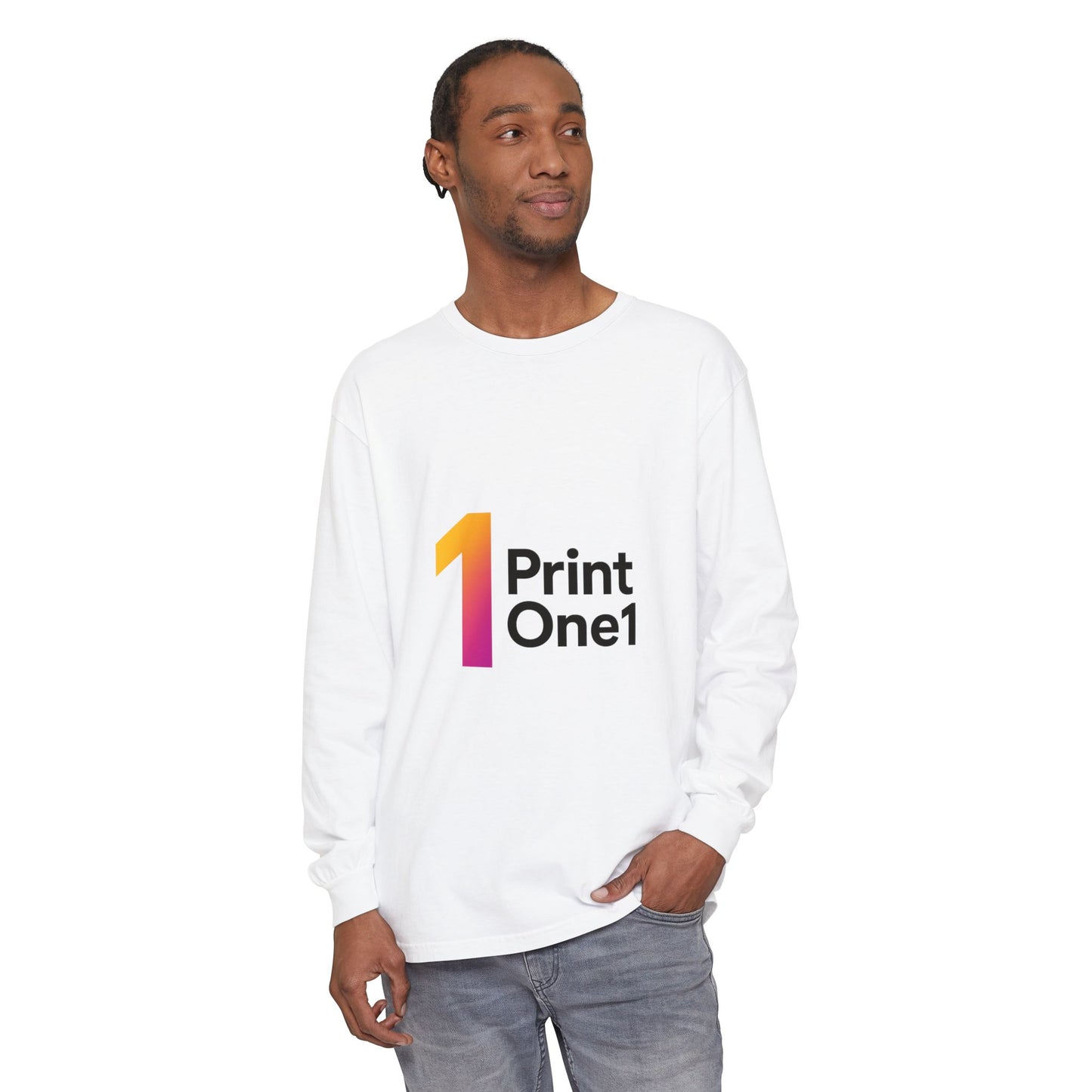 Colorful Unisex Long Sleeve Cotton Tee – Everyday Wear
