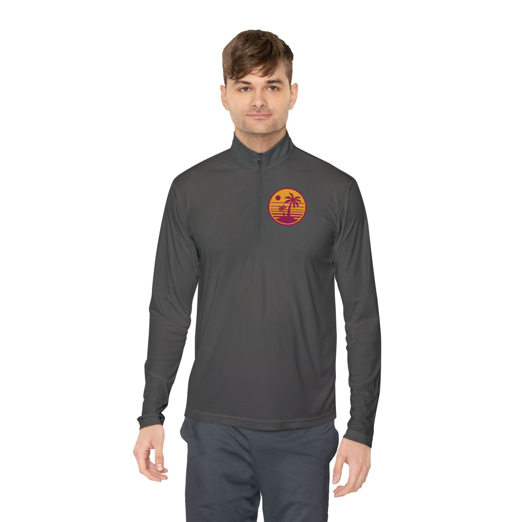 Unisex Quarter-Zip Pullover – Beach-Ready Comfort