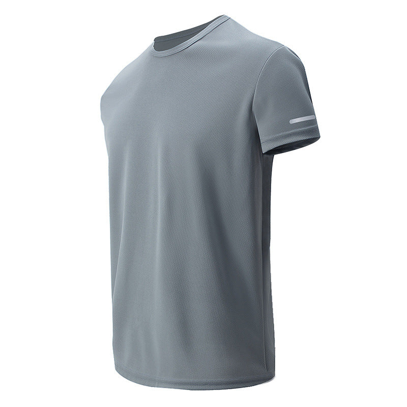 Men's Running T Shirt Breathable Loose Fit Comfort Style!