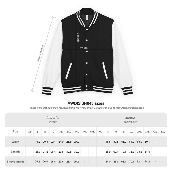 Unisex Letterman Jacket – Premium Comfort Style