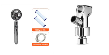 Water Saving Shower Head - Turbo Fan High Pressure Kits