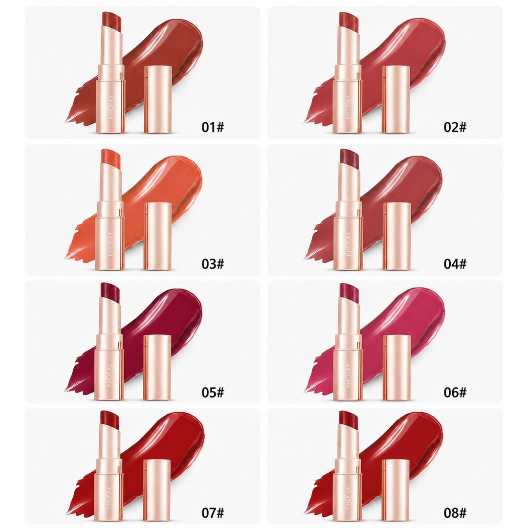 Everyday glossy lipstick for work, events and evening makeup looks