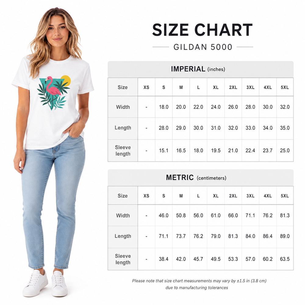 Tropical graphic tee styled with linen pants and white sneakers for summer travel