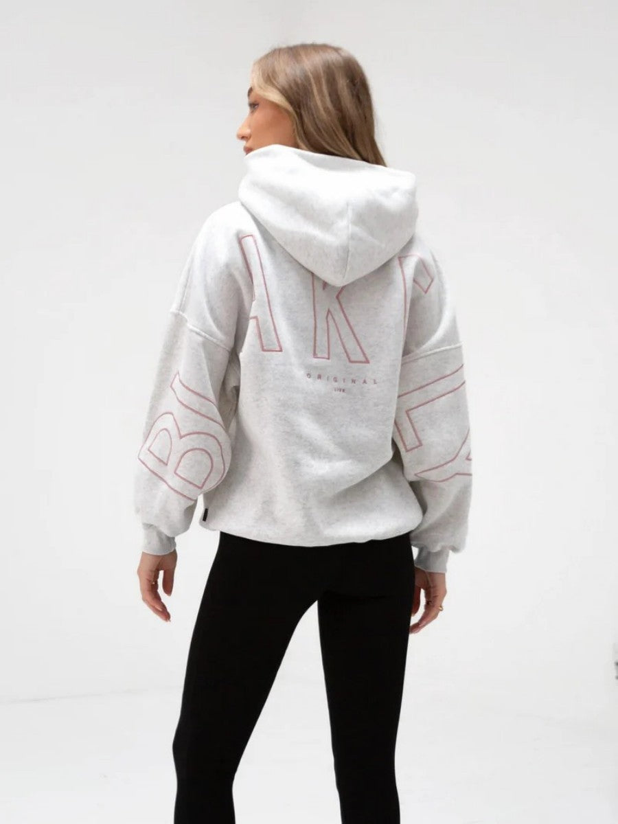 Women Oversized Hoodie Thick Loose Hip Hop Style Street