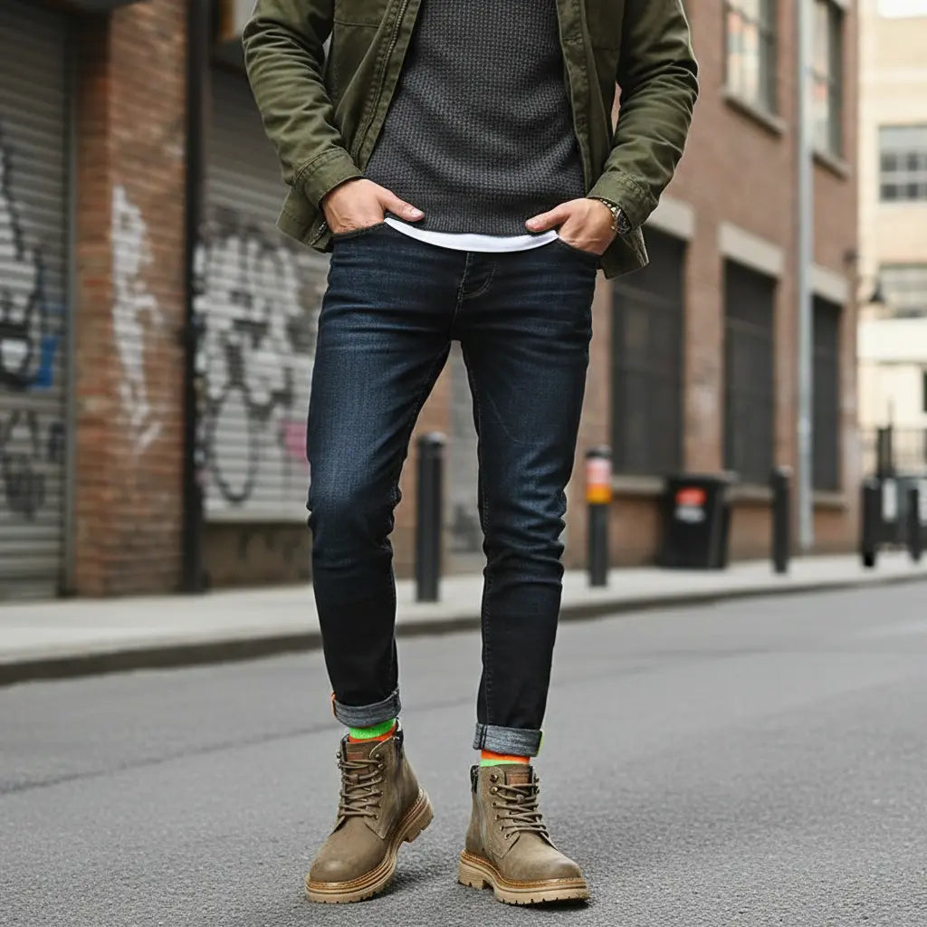 British Desert Boots Men – Premium Leather Retro Style