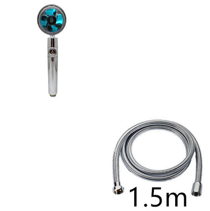 Propeller Driven Shower Head – Turbo Pressure, Save
