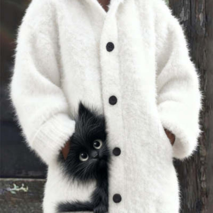 Plus size hooded jacket worn open layered casual outfit