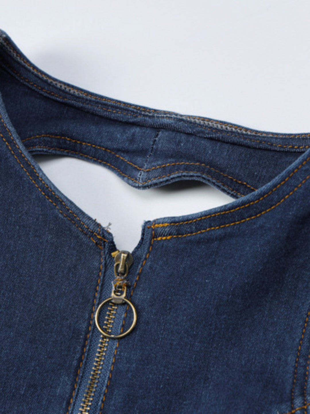 Neutral tone jumpsuit modern fit