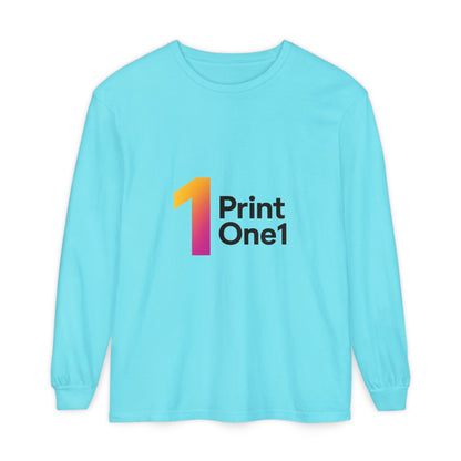 Colorful Unisex Long Sleeve Cotton Tee – Everyday Wear