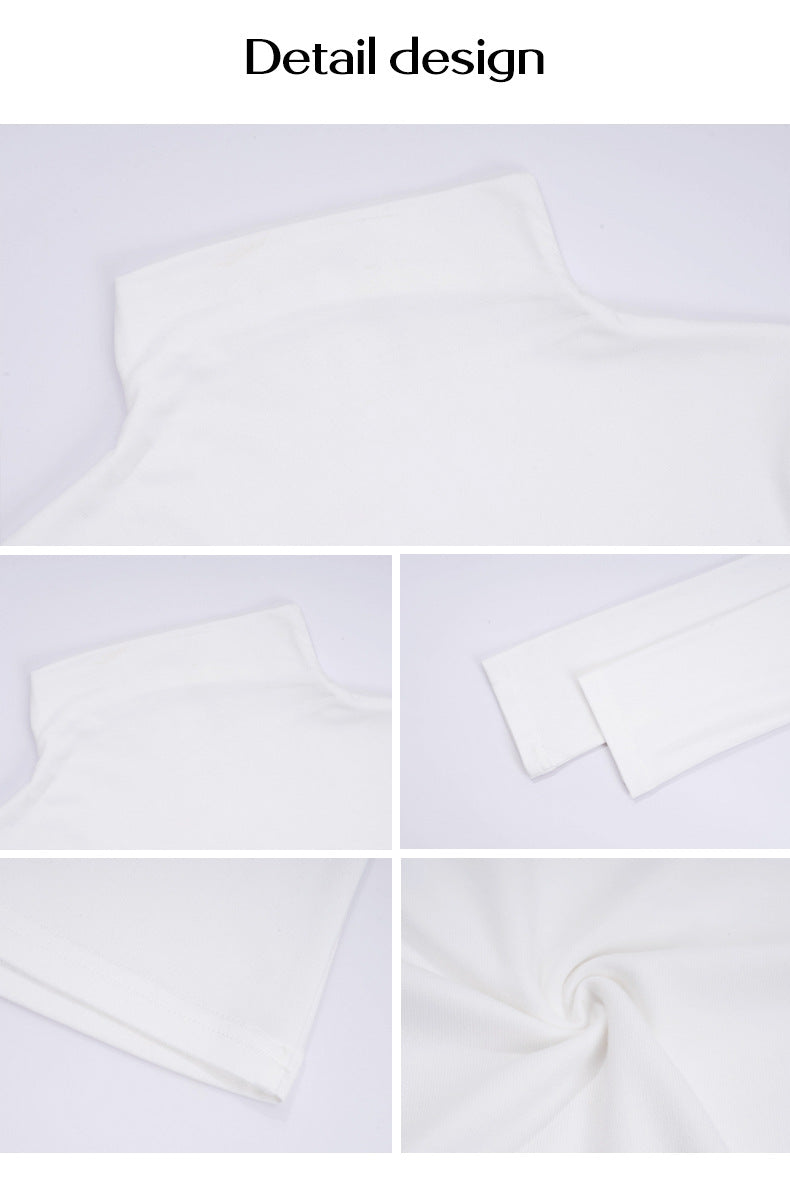 White fabric swatches showing texture and drape on a light gray background.
