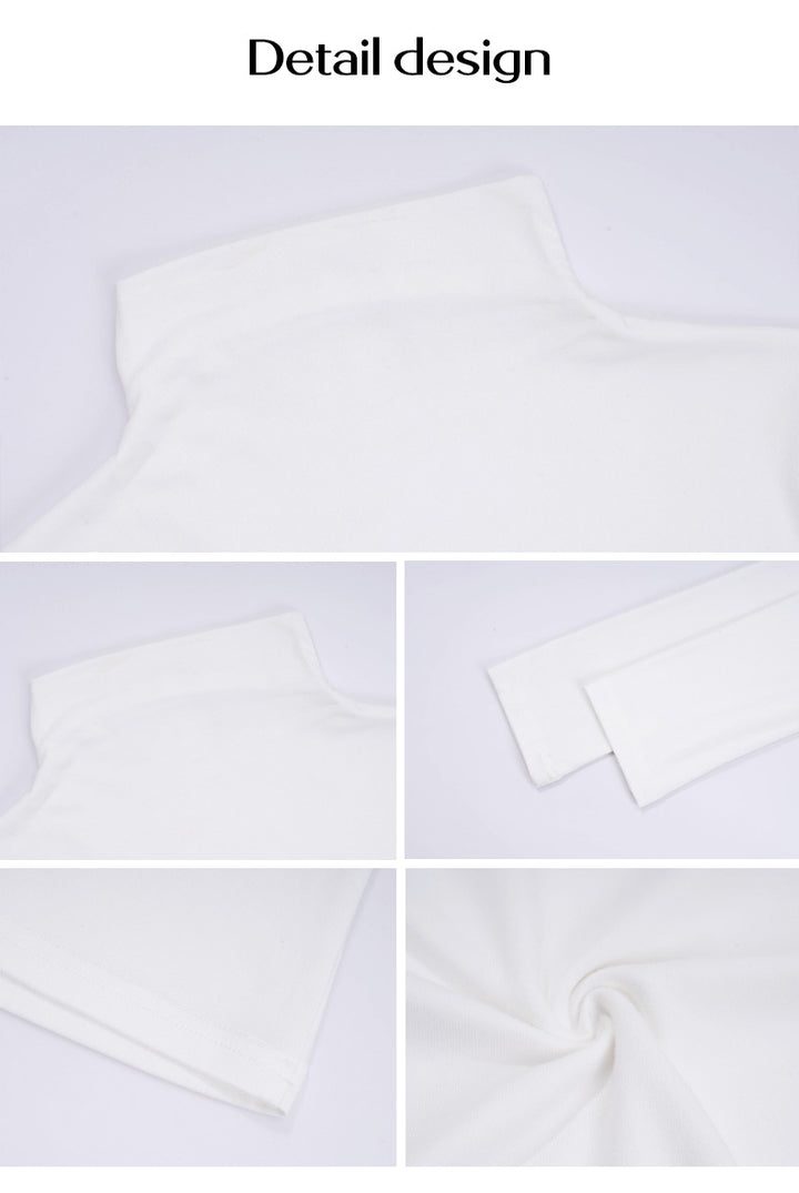 White fabric swatches showing texture and drape on a light gray background.