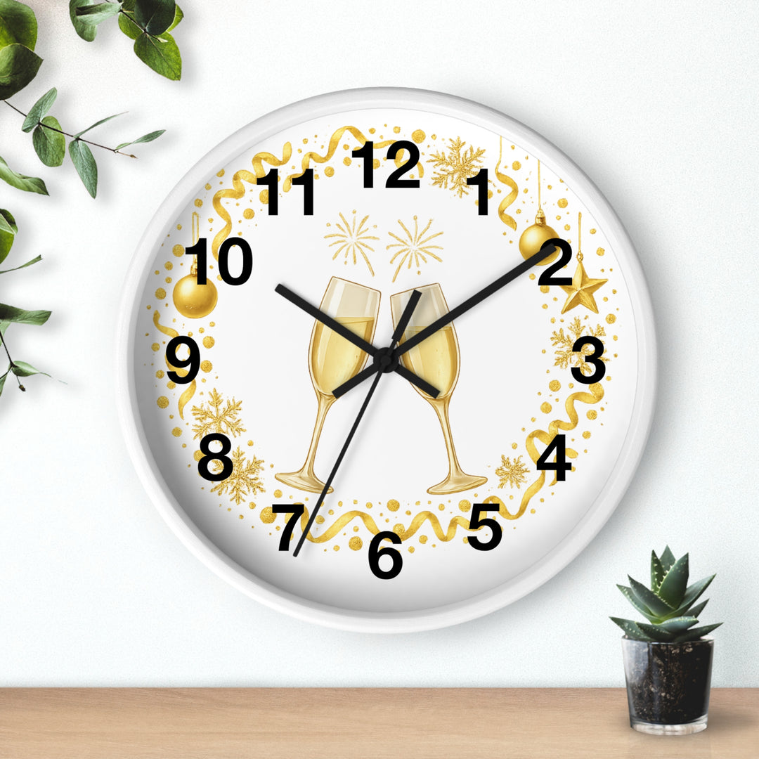 Festive Wall Clock – Celebrate in Style, Shop Now