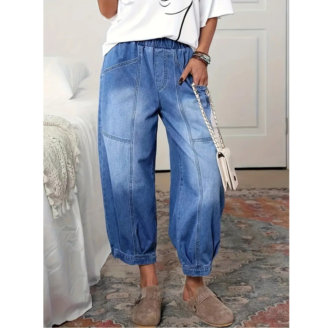 High rise capri jeans styled with a minimal top and everyday accessories