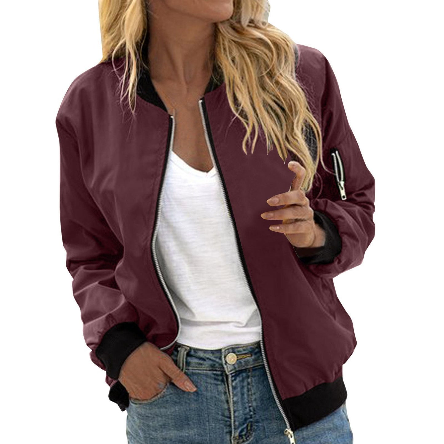 Women’s Bomber Jacket – Vintage Style, Shop Now