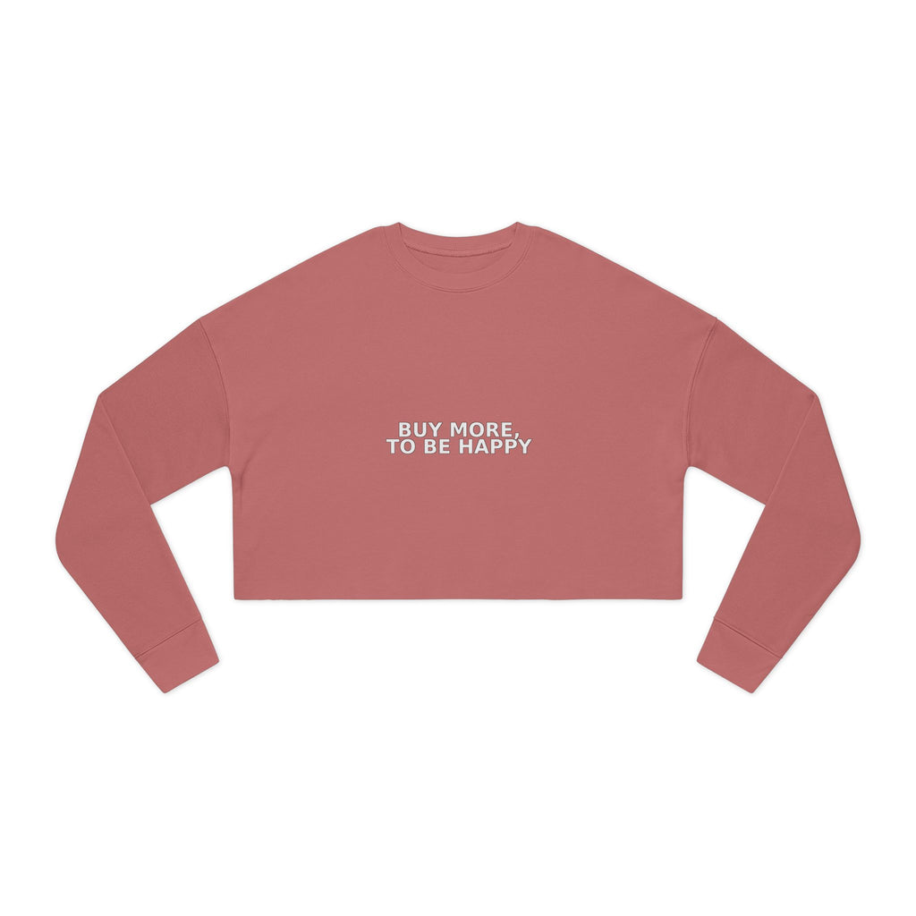 Women's Cropped Sweatshirt - Cozy & Chic Fall Essential
