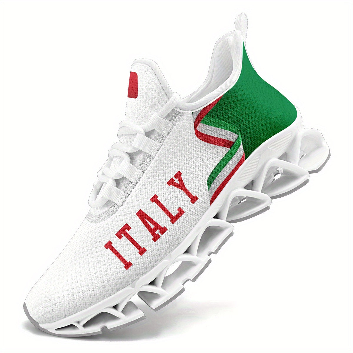 Italy Flag Sneakers for Men – Lightweight Comfort