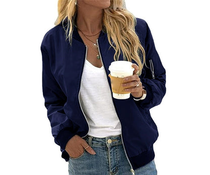Women’s Bomber Jacket – Vintage Style, Shop Now